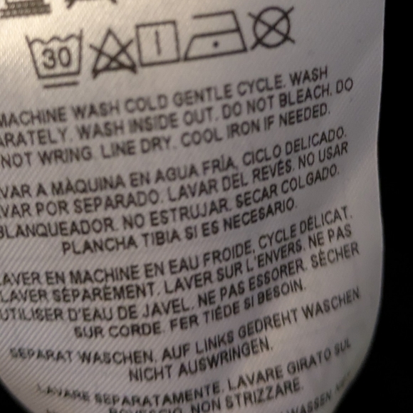 GUESS Black Tee with Purple Pocket - Picture 6 of 8